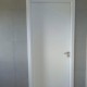Porta Lisa Encabeçada Semi Sólida Acabada Branca 60/70/80x210